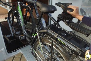 oorsprong Doorbraak Nathaniel Ward Fiets of E-bike eenvoudig automatisch in camper garage laden